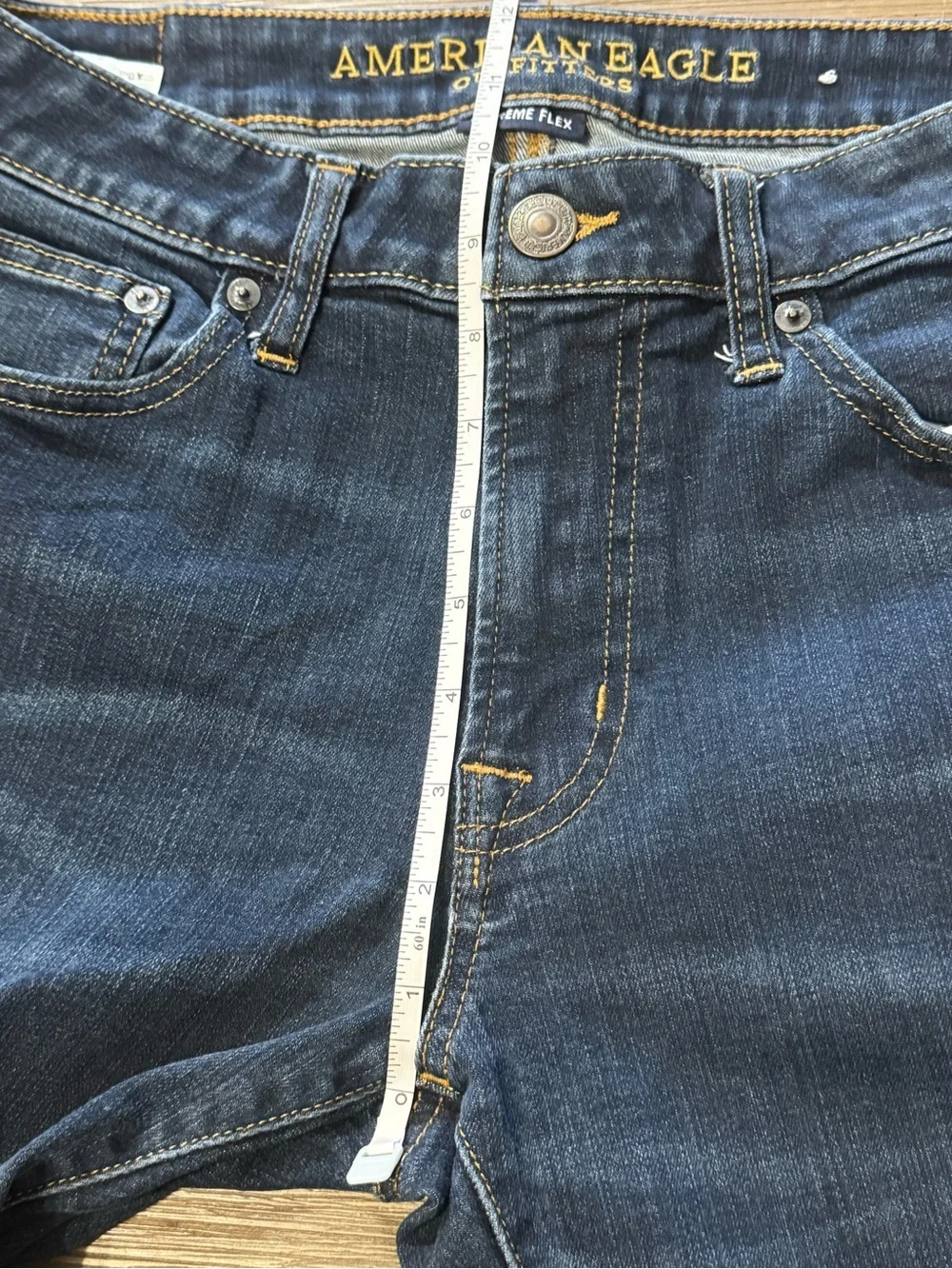 American Eagle Outfitters Dark Wash Straight Jeans